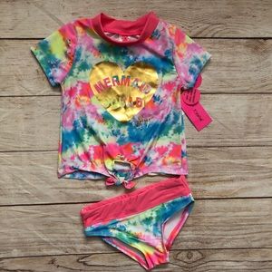 Betsey Johnson 2-piece Rashguard set - NEW